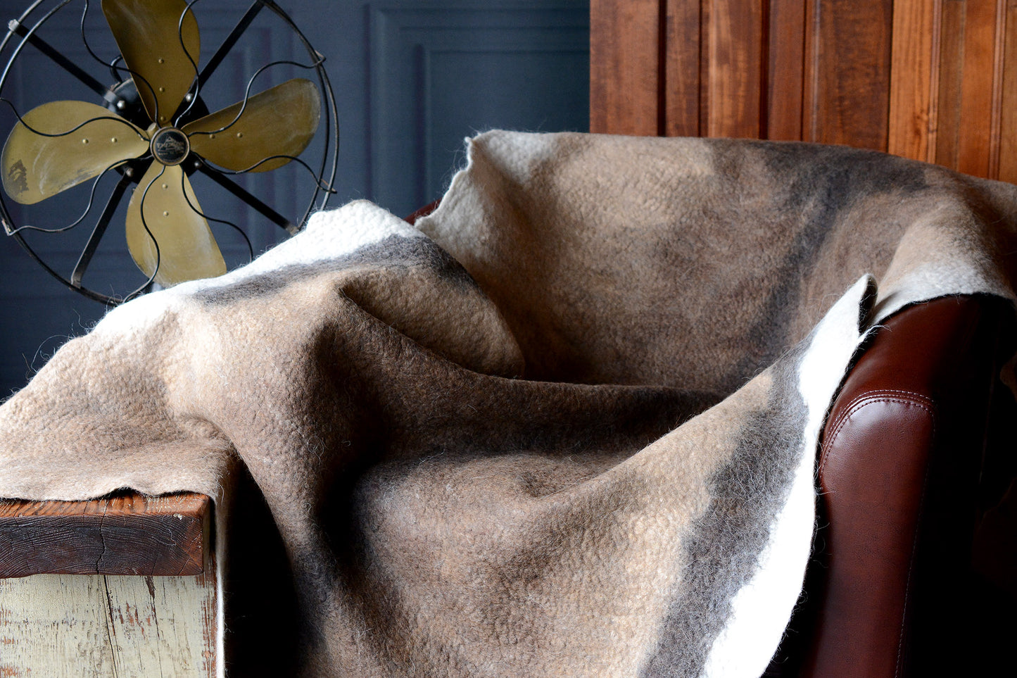 Reindeer: Fiber Art Pelt