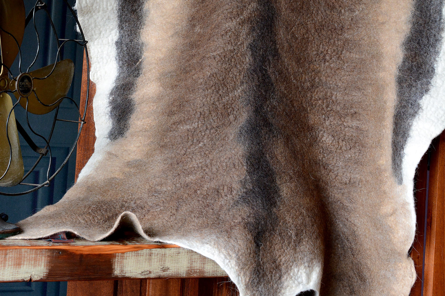 Reindeer: Fiber Art Pelt